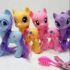 Mainan kuda poni karet Z248