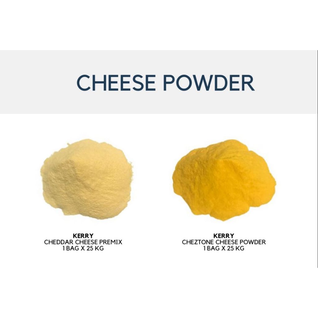 

CHEDDAR CHEESE POWDER & KERRY CHEZTONE