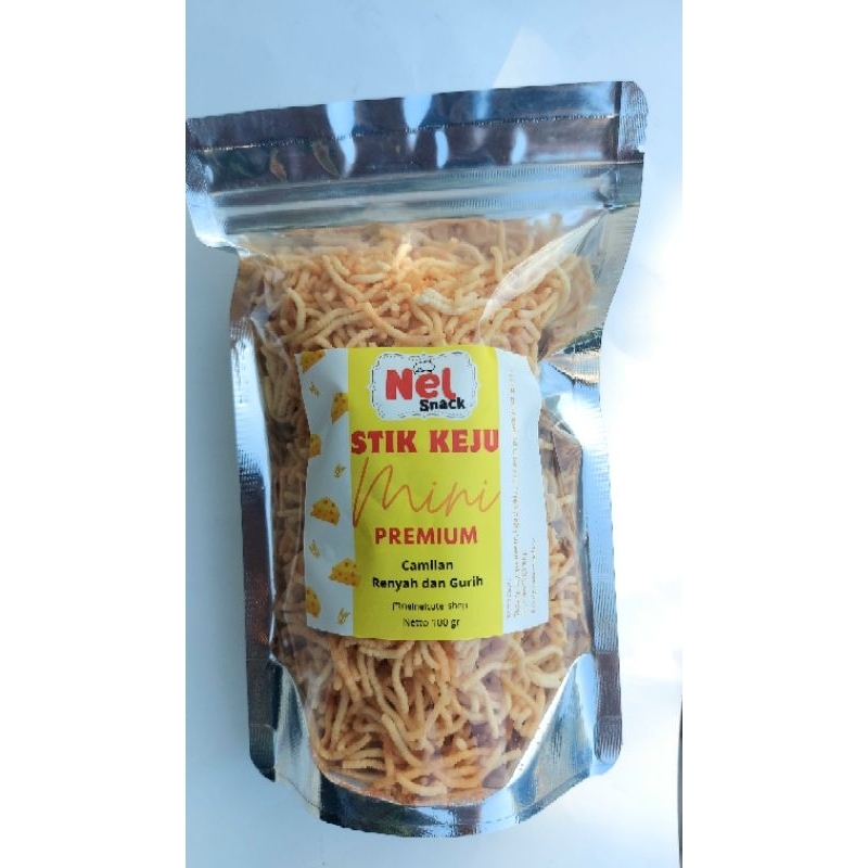 

Stik Keju Mini Premium / Stik Keju Mini / Stik Keju / Stik Keju Premium / Stik Keju Renyah / Camilan Keju / Cheese Stick @ 100 gr /Nel Snack