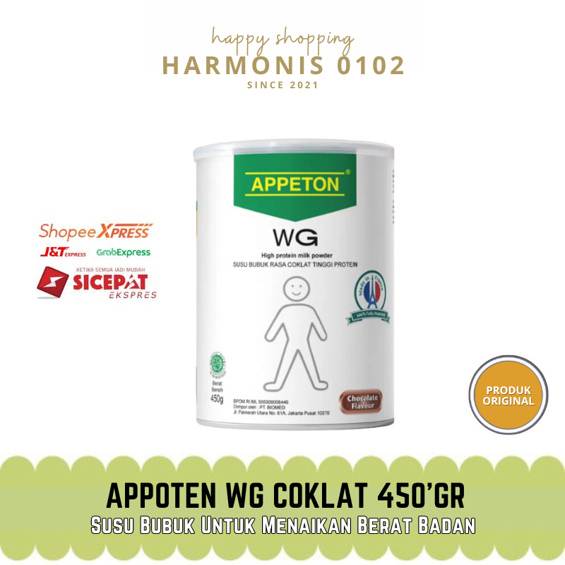 

Appeton Weight Gain Adult Susu Gemuk Dewasa Rasa Coklat 450 gr