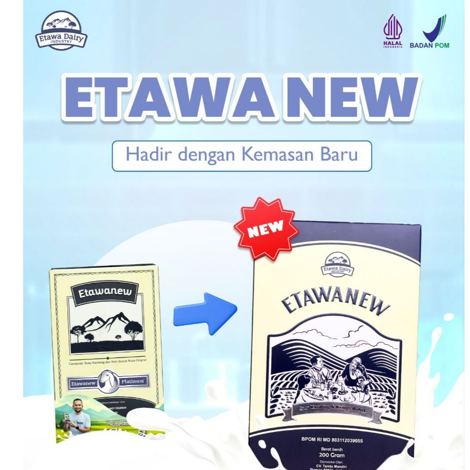 

Susu ETAWANEW - susu bubuk etawa 200gram