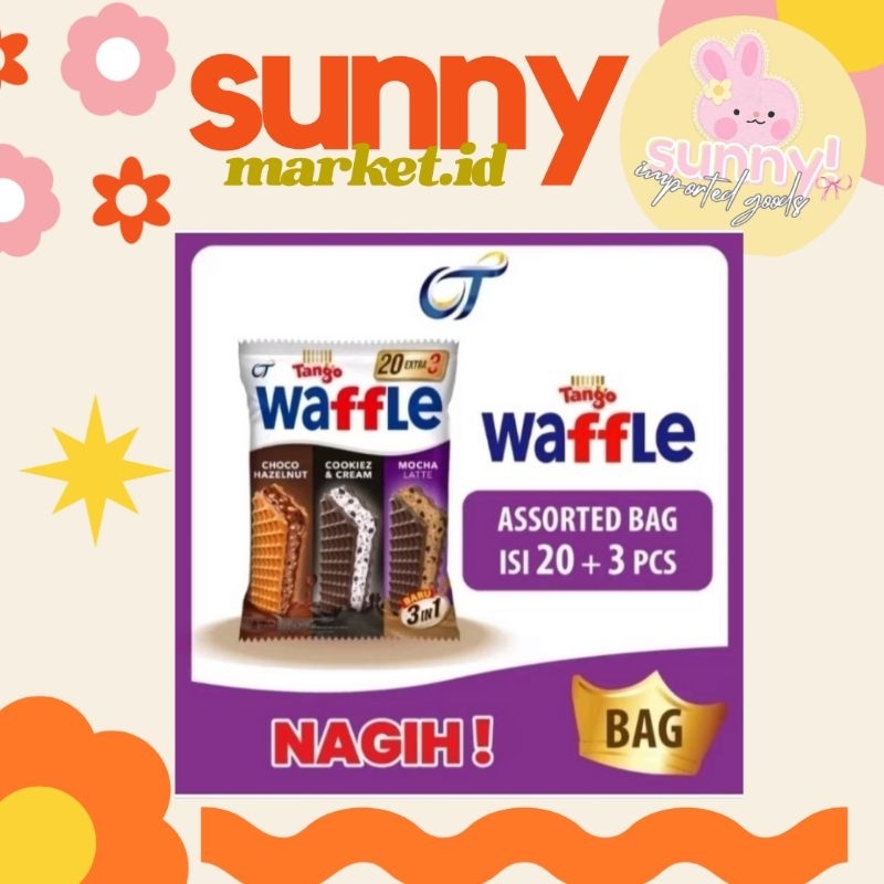 

SUNNYMARKET - TANGO BISCUIT BISKUIT WAFFLE 3IN1 20 PCS X 12 GR