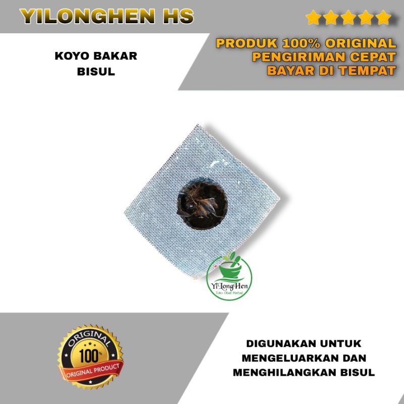 Koyo Bakar Bisul - Koyo Telur Kodok - Salep Hitam Bisul