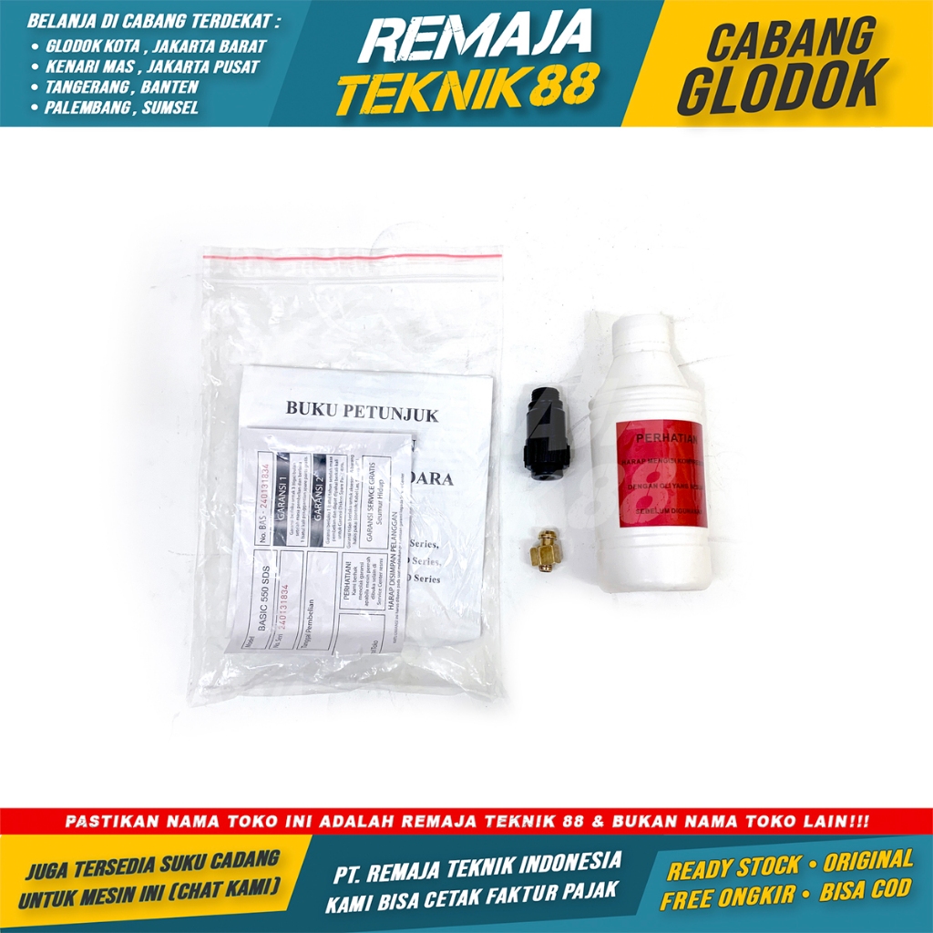 KOMPRESSOR ANGIN LAKONI 0.75 HP / LAKONI BASIC 550 SDS 9 LITER