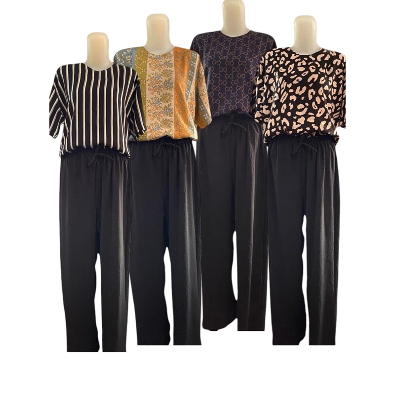 BAJU TIDUR WANITA||ONE SET RAYON KEKINIAN||SETELAN UNTUK ANAK DEWASA DAN REMAJA||RAYON PREMIUM