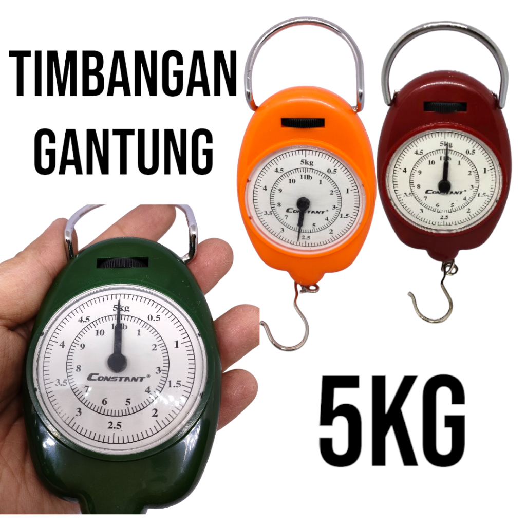 TIMBANGAN GANTUNG MINI 5KG PORTABLE SCALE TIMBANGAN KECIL BERKUALITAS TINGGI HARGA MURAH