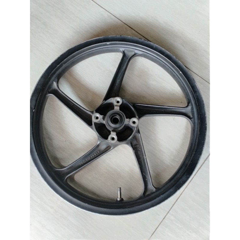velg pelek depan roda racing ring 14 beat Vario 110 beat f1 scoopy