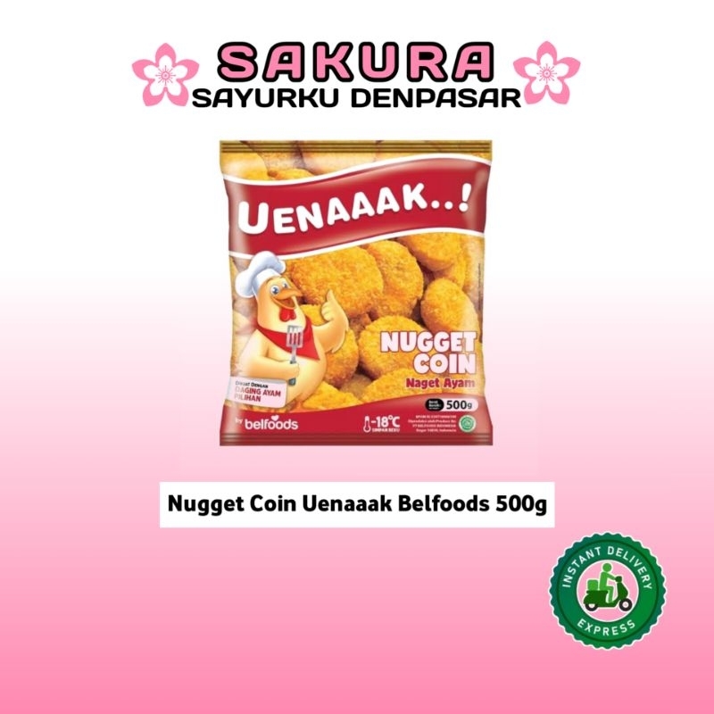 

Nugget Coin Uenaaak Belfoods 500g - SAKURA