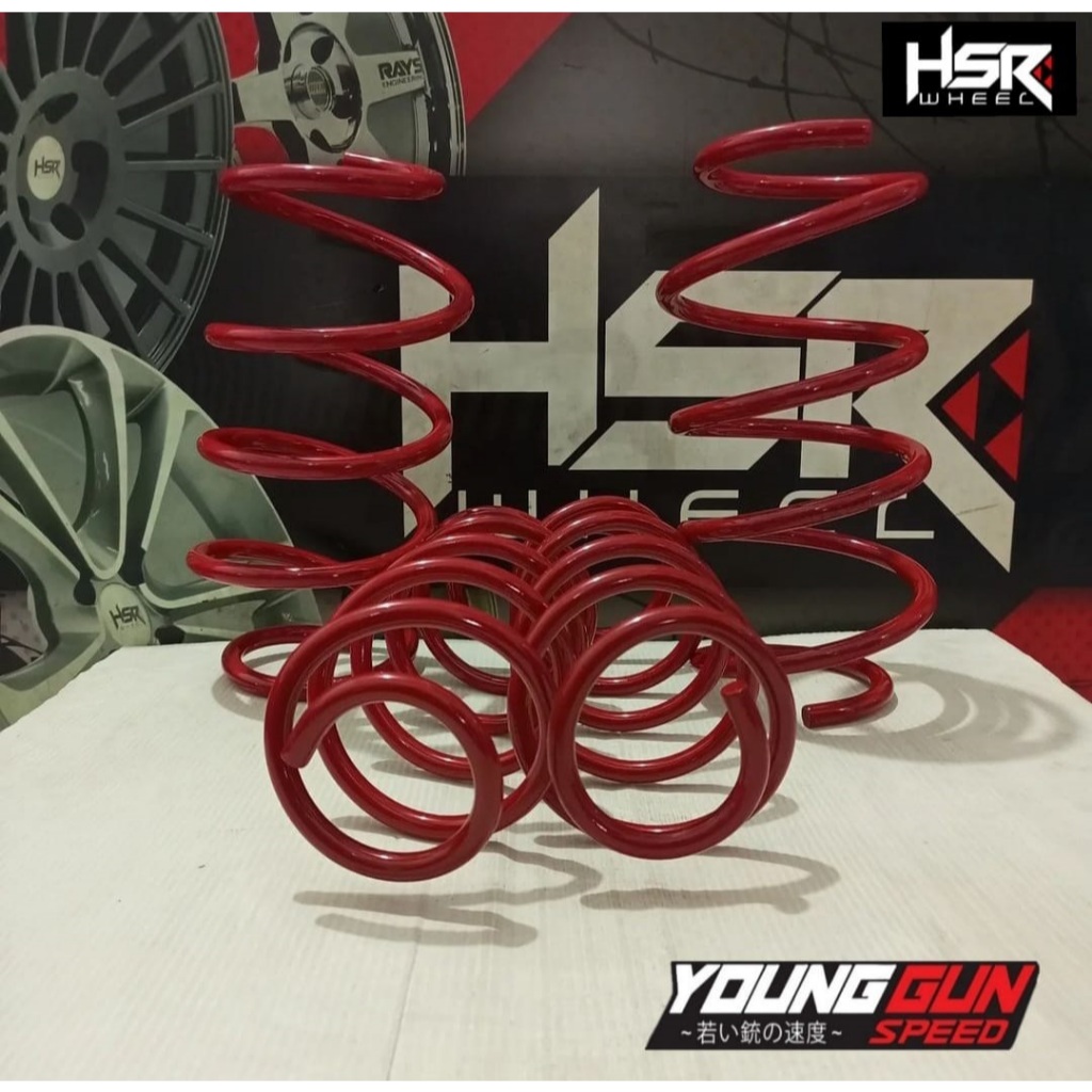 Spring HSR Wheel Lowering Kit Mobilio Per Ceper Mobil