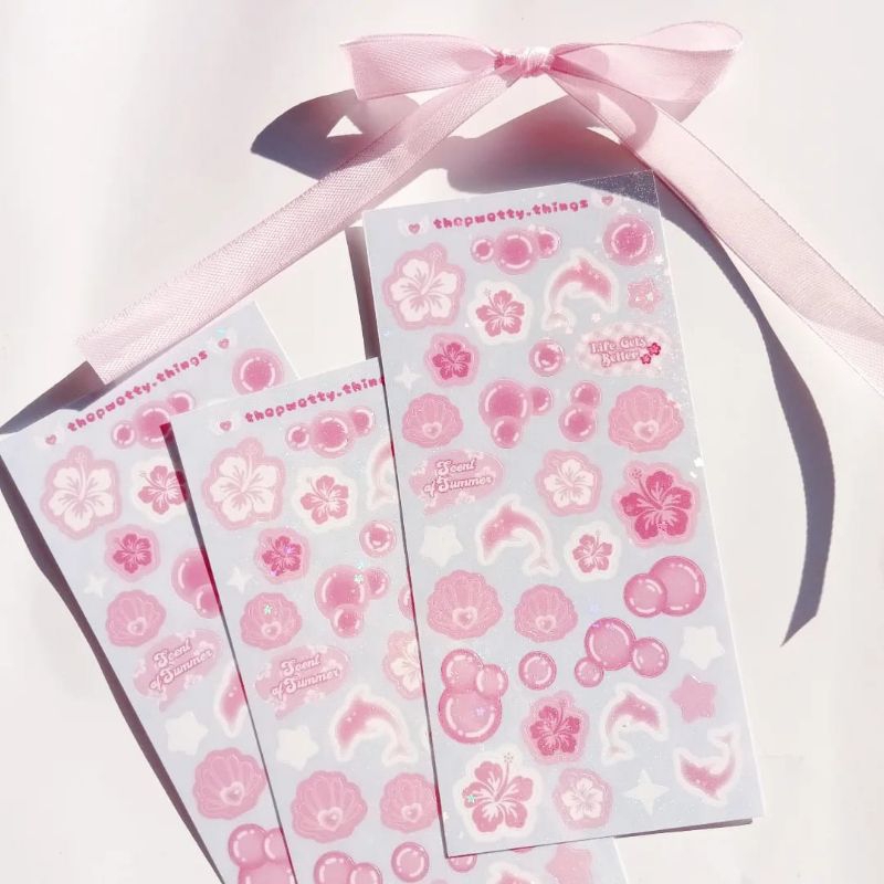 

Scent of Summer Deco Sticker | Polco | Korean Sticker by pwetty.things