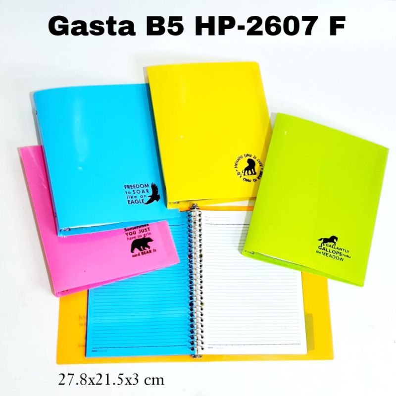 

Map Binder B5 HP-2607 Fluorescent 26hole