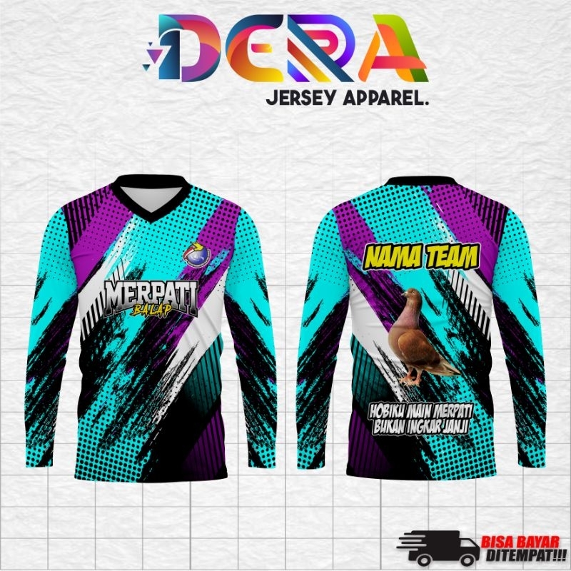 Jersey Merpati Costum Desain