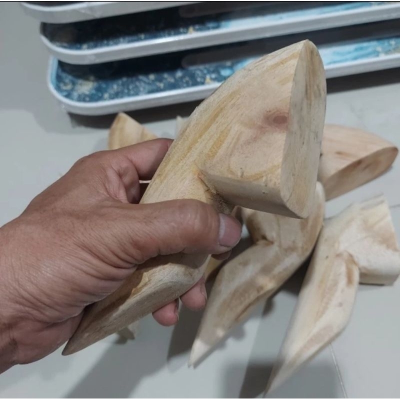 Ulekan kayu besar/mutu kayu besar