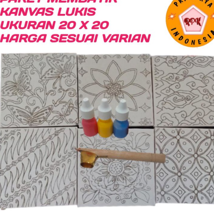 

MURAH ABIEZ Kanvas 2x2 paket batik