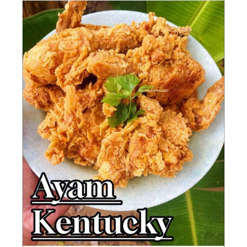 

resep bumbu Kentucky fried chicken pas