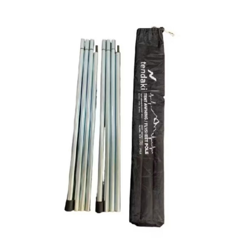 Tendaki awning pole / tiang flysheet / tiang penyangga flysheet tenda