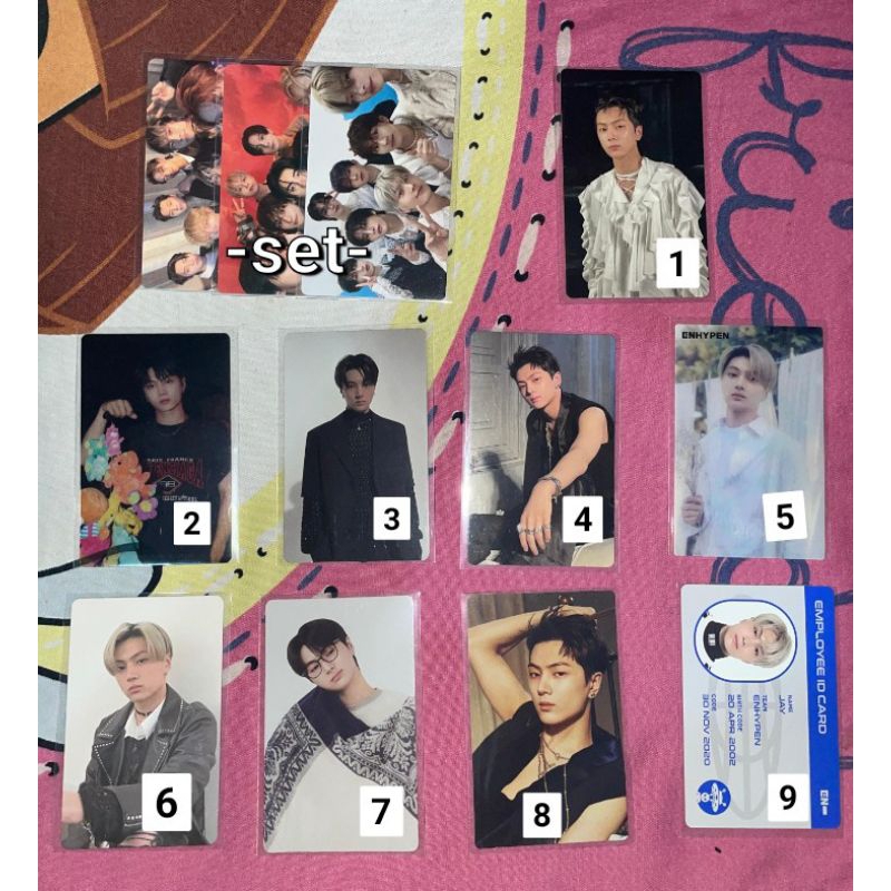 [OFFICIAL] PHOTOCARD ENHYPEN