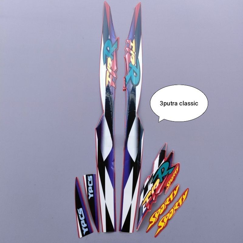 striping list polet sticker yamaha fizr tahun 1998