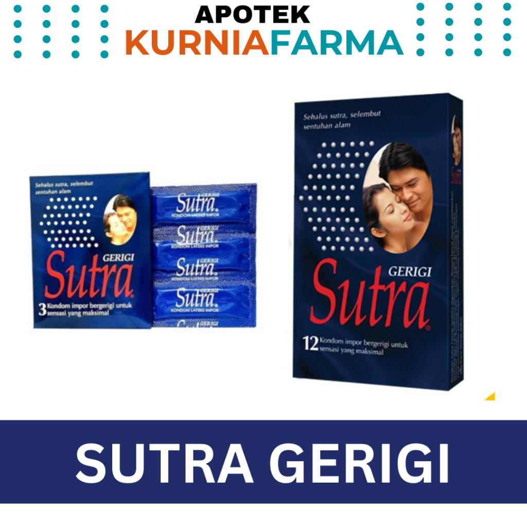 Kondom Sutra Gerigi isi 3/12 Pcs - Kondom Sutra Gerigi