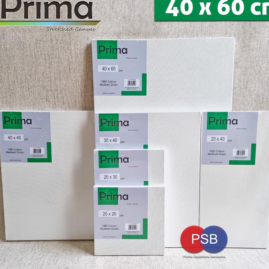 

BONANZA Kanvas Lukis Prima 4x6 cm Green Series Painting Canvas