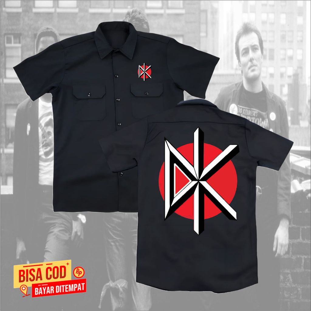 KEMEJA Band luar D KENNEDYSMaterial Bahan :Cotton TwillPremium *Bahan Tebal, Lembut, Awet, Tidak Mud