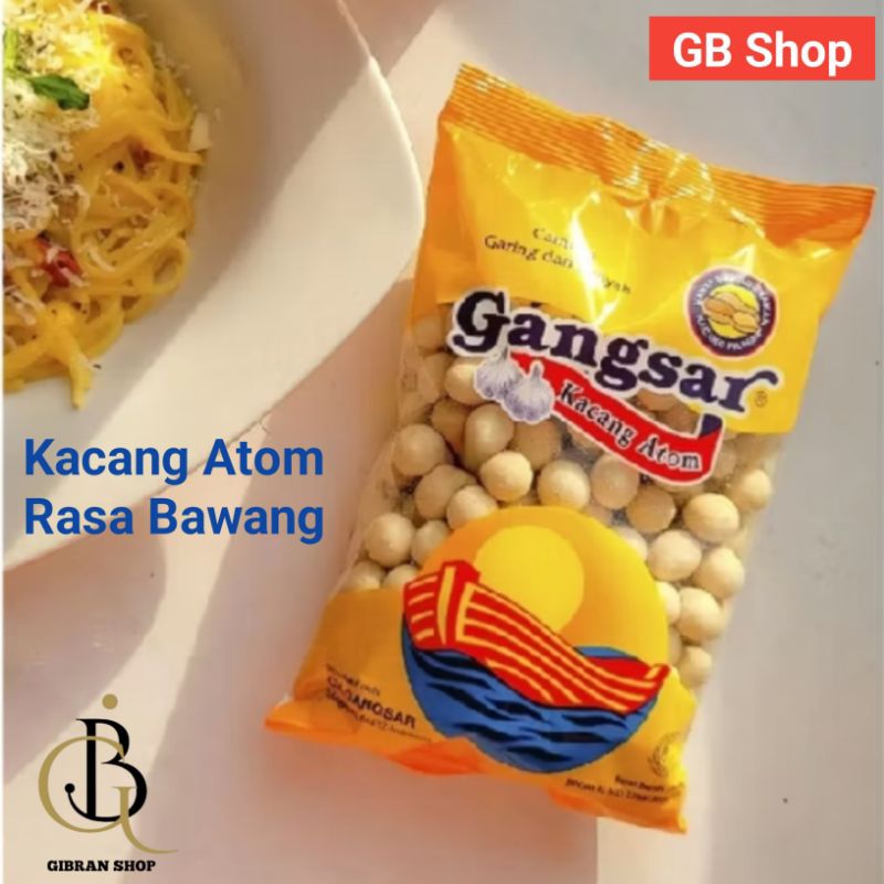 

Gangsar Murah Kacang atom rasa Bawang kemasan 225 gram