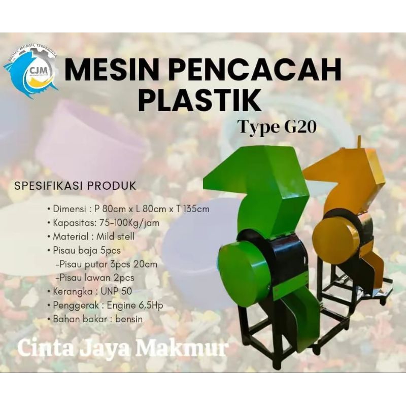 Mesin Penggiling Plastik ,Mesin Giling Plastik Botol Aqua Dll