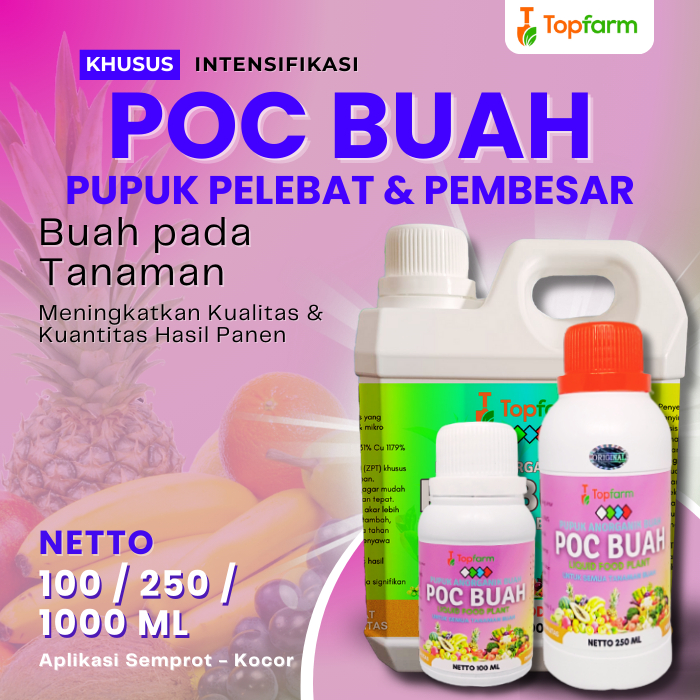 Pupuk Pelebat Buah Buahan / Pupuk Buah Biar Cepat Berbuah / Pupuk Buah Super Lebat / Pupuk Booster S