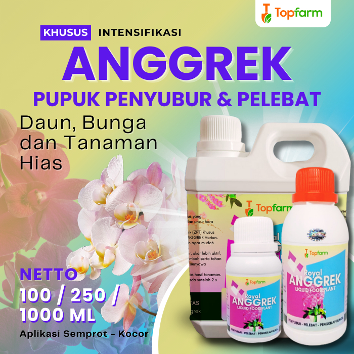 Pupuk Khusus Tanaman Anggrek / Pupuk Khusus Bunga Anggrek / Pupuk Cair Khusus Anggrek / Pupuk Anggre