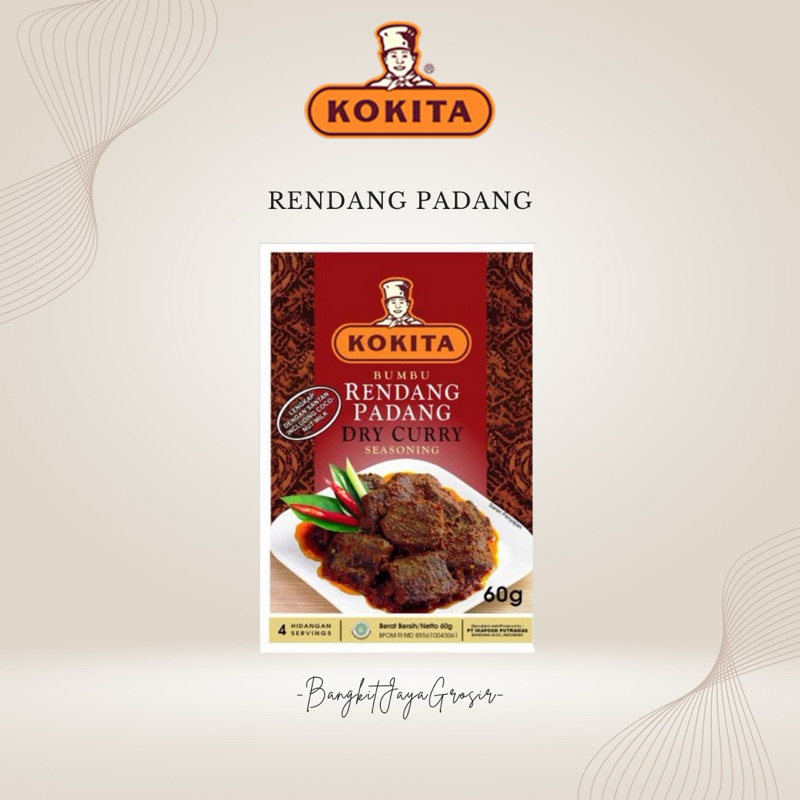 

Kokita Bumbu Rendang Padang 60g