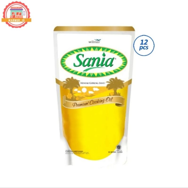 

Sania Minyak Goreng 1 Liter isi 12 pcs