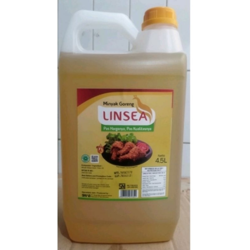 

Minyak goreng Linsea 4,5L