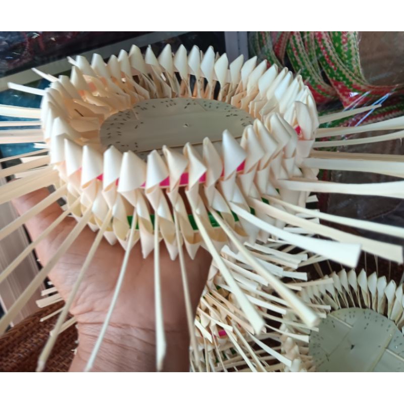 canang gebogan 17cm ental/ rontal