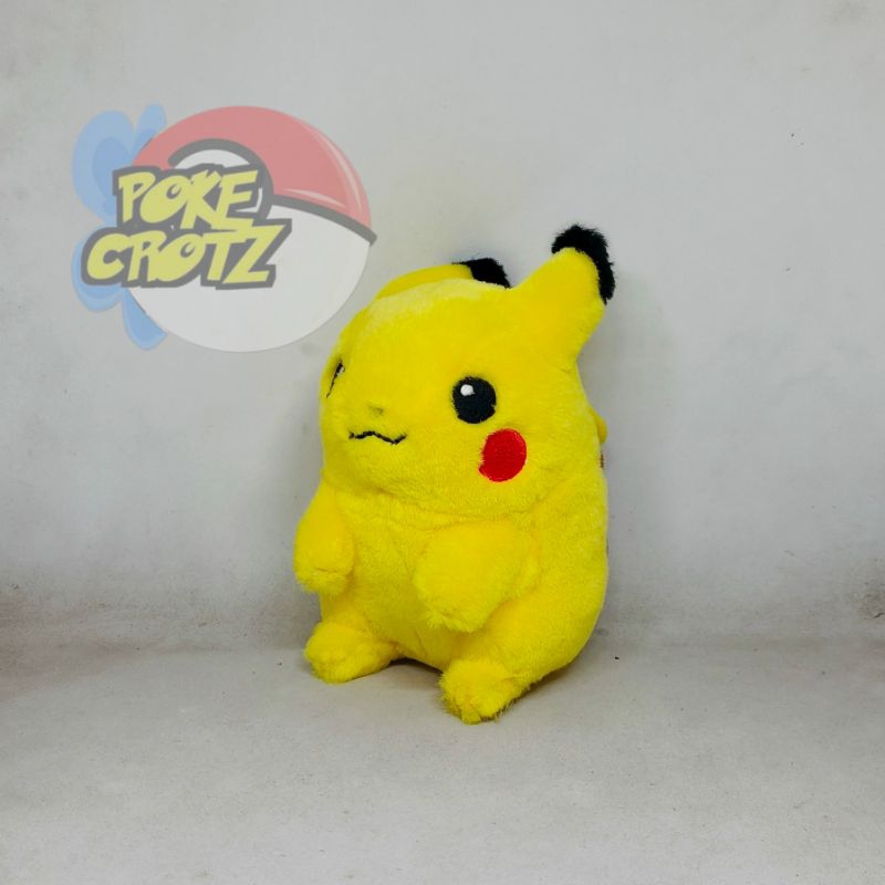 Boneka pikachu vintage jadul mcd plush pokemon 17cm