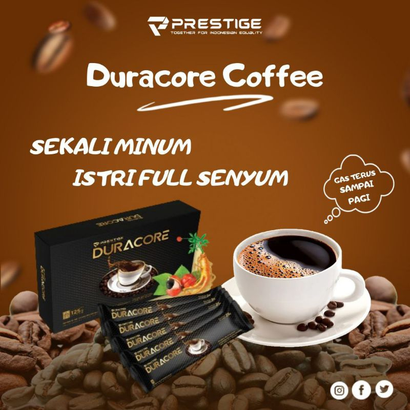 

KOPI DURACORE ORIGINAL | 1 Box isi 5 Sachet Kopi Terapi Herbal Pria Dan Wanita