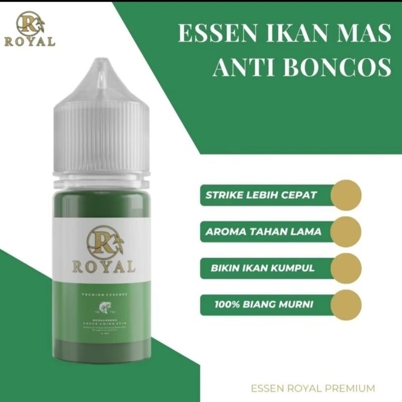 Essen Ikan Mas Royal Premium Aroma Alpukat Seribu Bunga