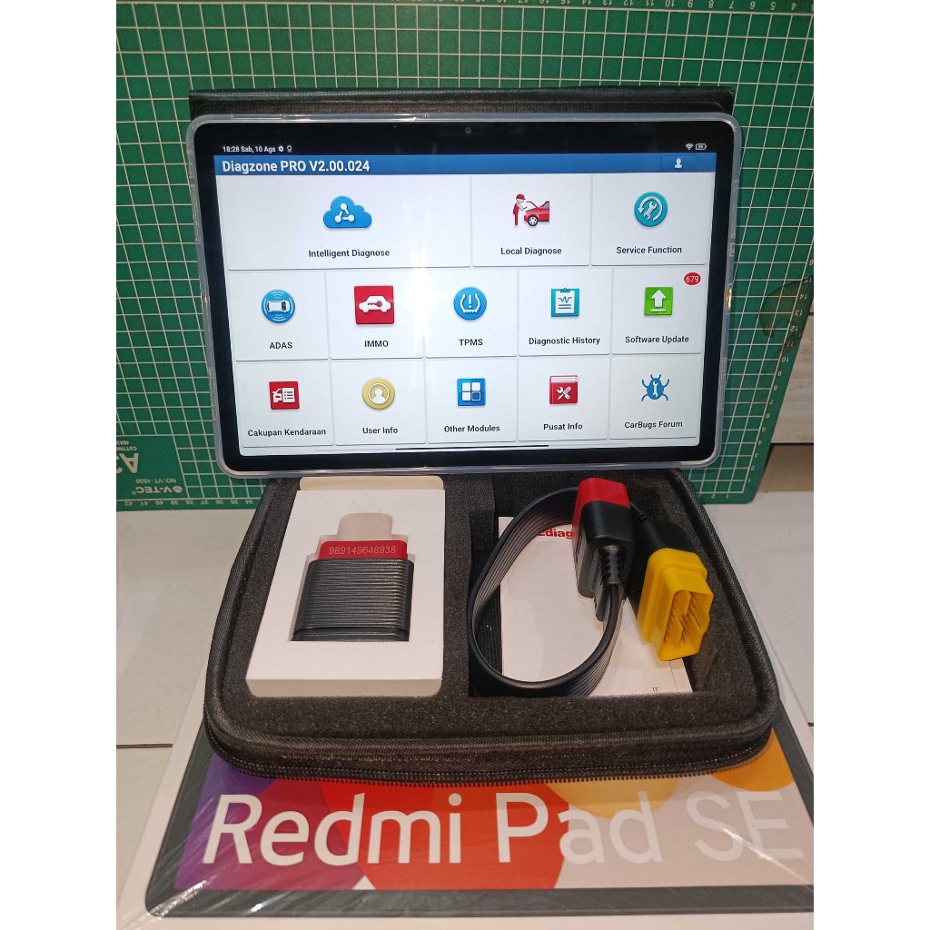 Original Scanner Scan OBD2 Obd II Thinkdiag Mini  Software Diagzone Versi Full System