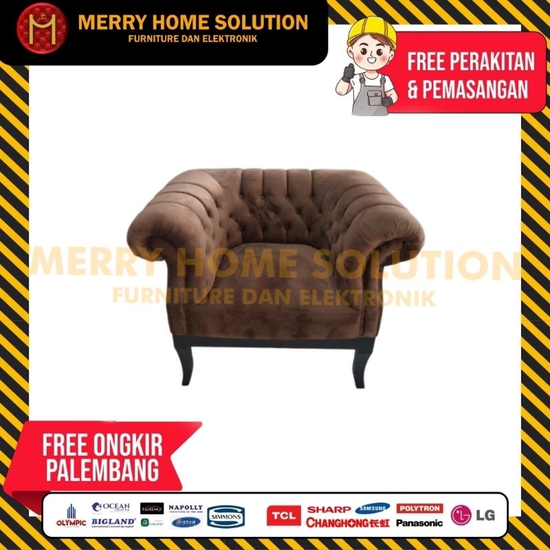 Sofa minimalis sofa bludru sofa duduk 1 minimalis furniture palembang
