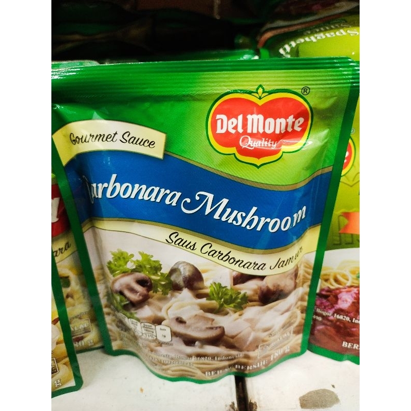 

Del Monte Saus Carbonara Jamur 180gr