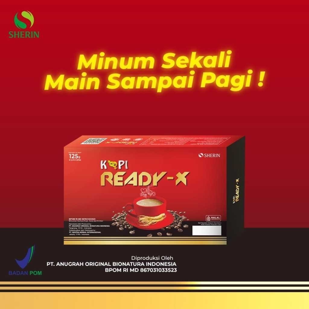 

Kopi Ready X Romantis Premium Kemasan Terbaru Isi 10 sachet