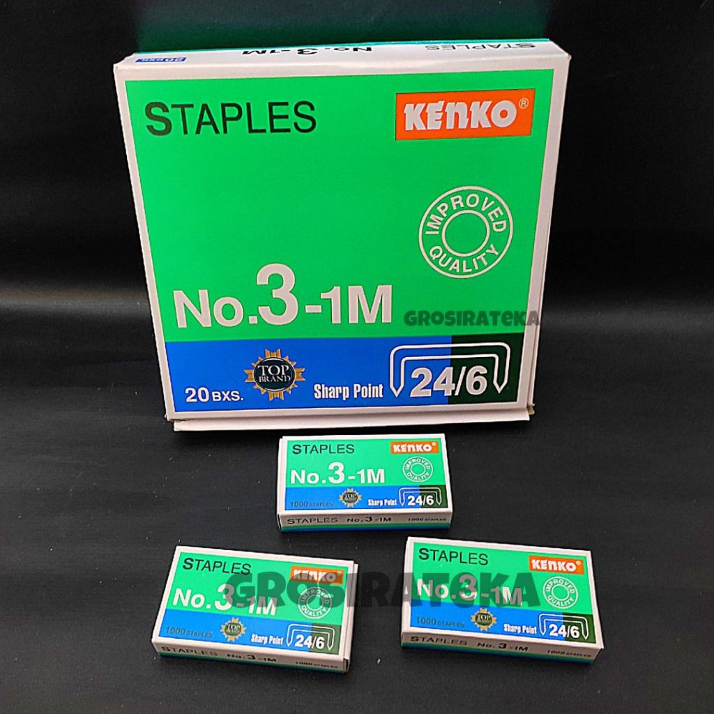 

REFILL STAPLES, STAPLES, KNK STAPLES NO.3 KENKO