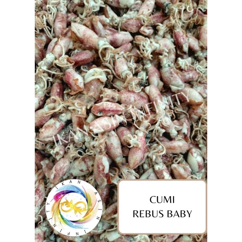 

Ikan asin Cumi Baby Rebus Kecil (500 gram)