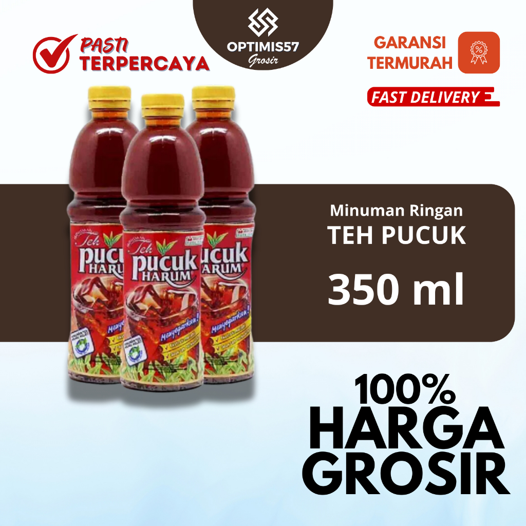 

Teh Pucuk 350ml | Minuman Ringan Teh Pucuk Grosir Termurah 24pcs OPT11081