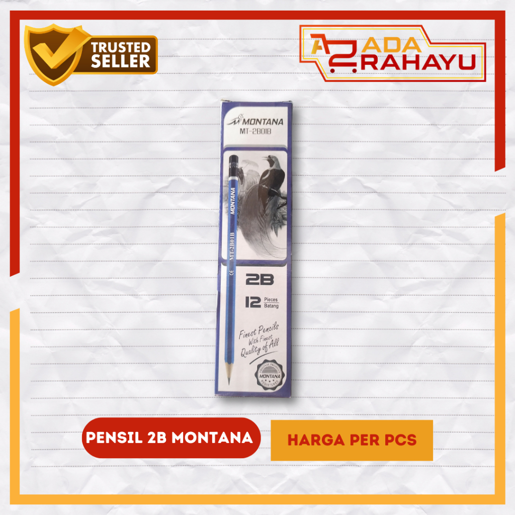 

Pensil 2B Montana - PCS