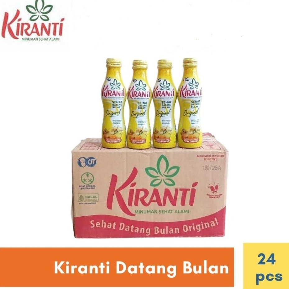 

Kiranti Sehat Datang Bulan Original Botol 150ml 24 Botol