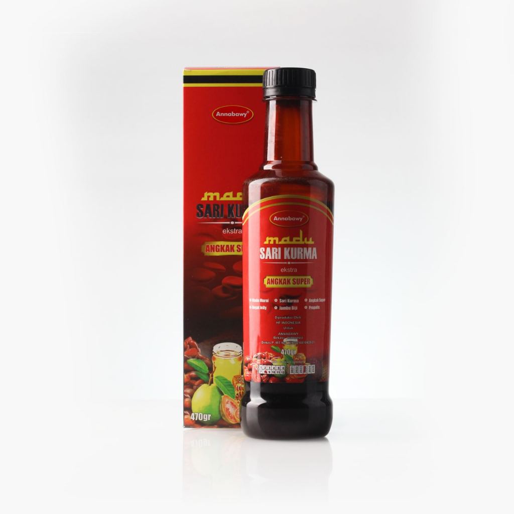 

Madu Sari Kurma Ekstra Angkak Super Annabawy Premium 100 % Asli