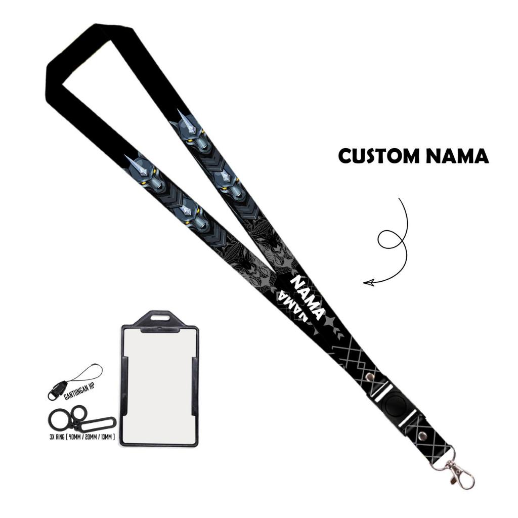 

Lanyard Redlight Custom Nama black wolf Series V1 Various motifs