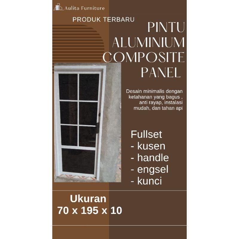 PintuAluminiumCompositePanelCustom