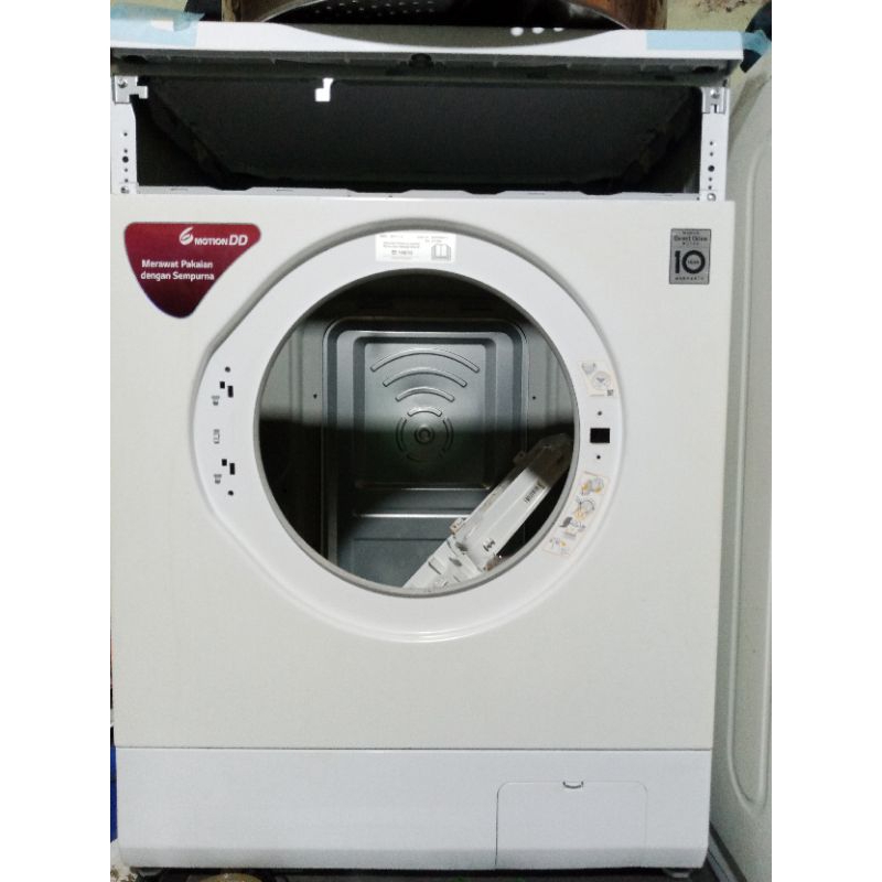 body set mesin cuci LG slim 2 Shock fm1007n3w
