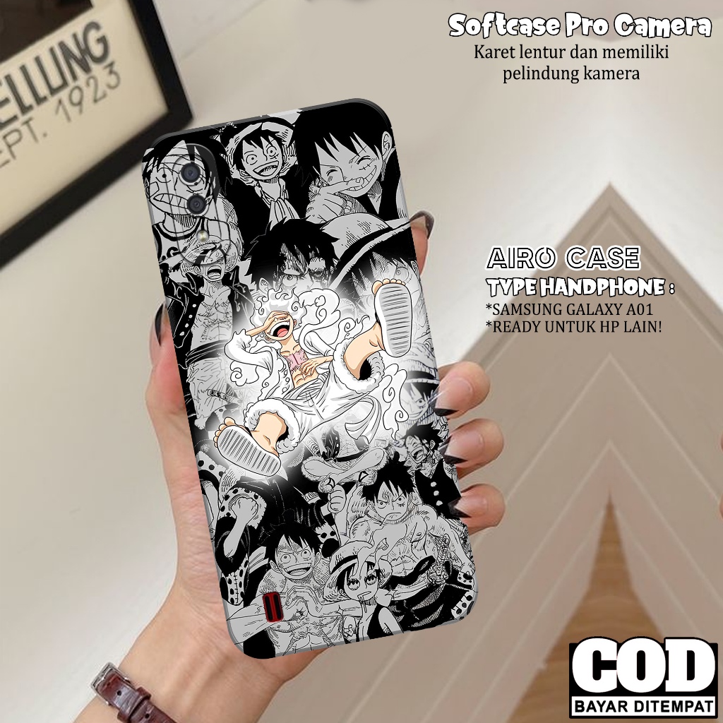 Case SAMSUNG GALAXY A01 - Softcase SAMSUNG GALAXY A01 - Fashion Case  ANIME - Casing SAMSUNG A01 - S